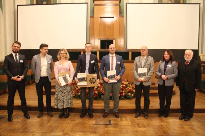 Ewa's award for the best doctoral thesis